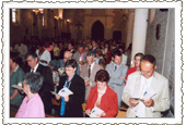 La cérémonie dans l'Eglise